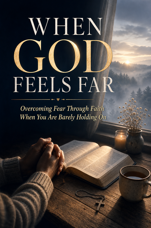 When God Feels Far: Overcoming Fear Through Faith When You Are Barely Holding On